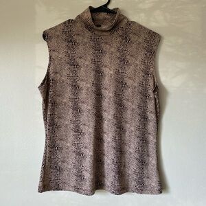 Vintage KC Stevens Mockneck Top